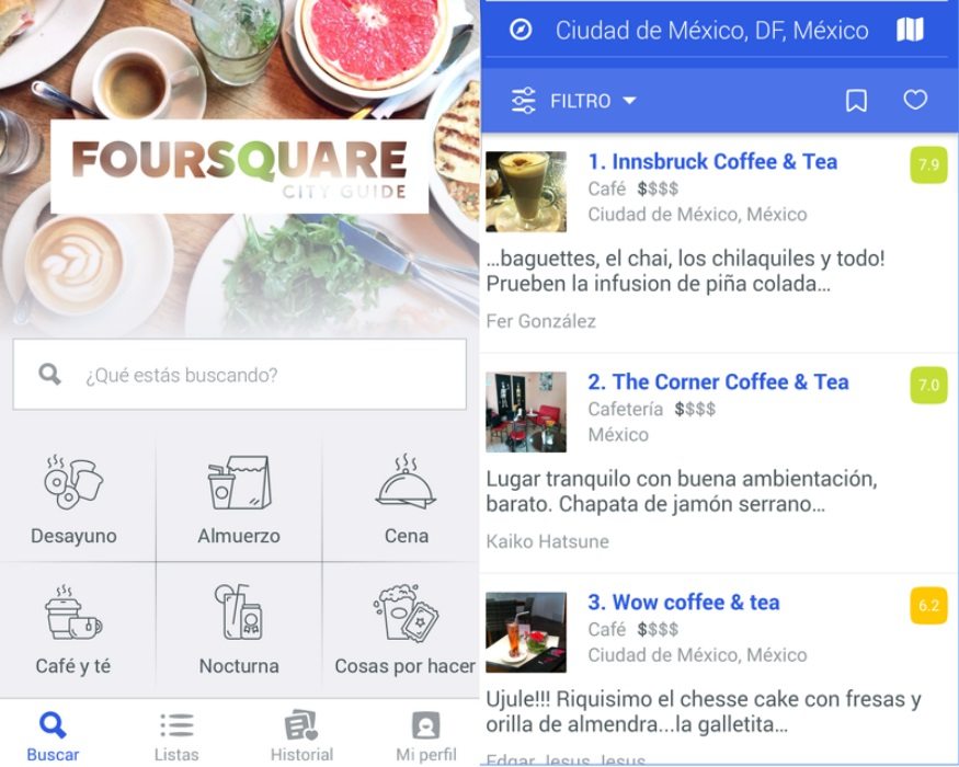 Foursquare App