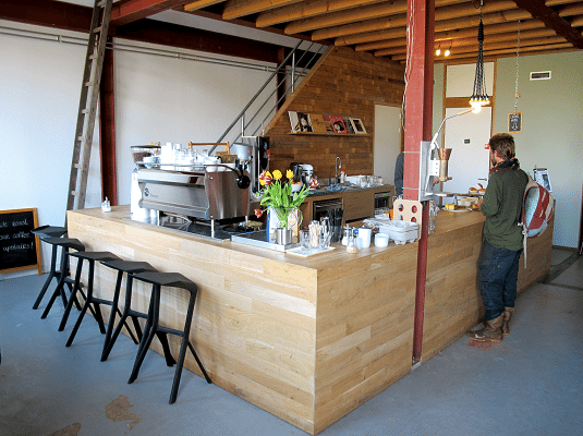 Espressofabriek near Westerpark in Amsterdam