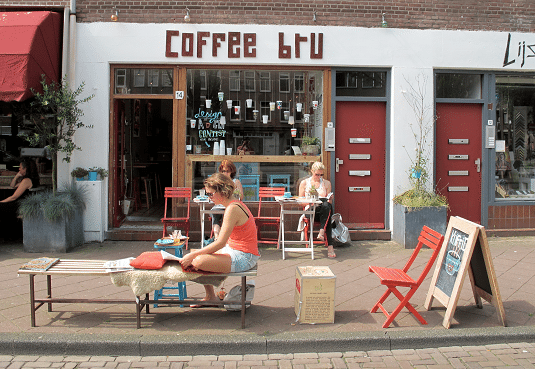 Coffee Bru in Amsterdam
