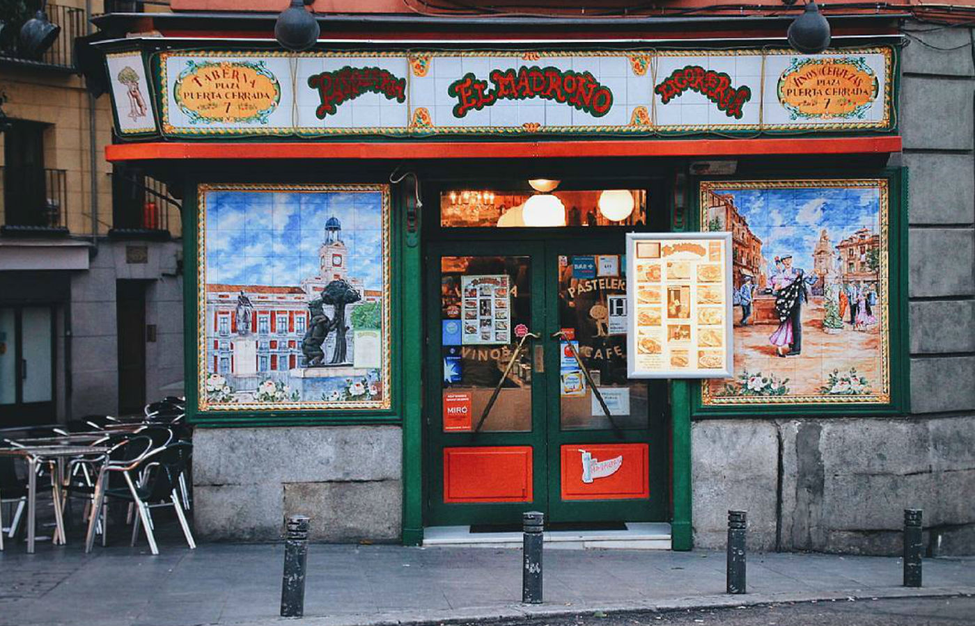 10 meilleurs adresses pour manger à madrid / el madroño