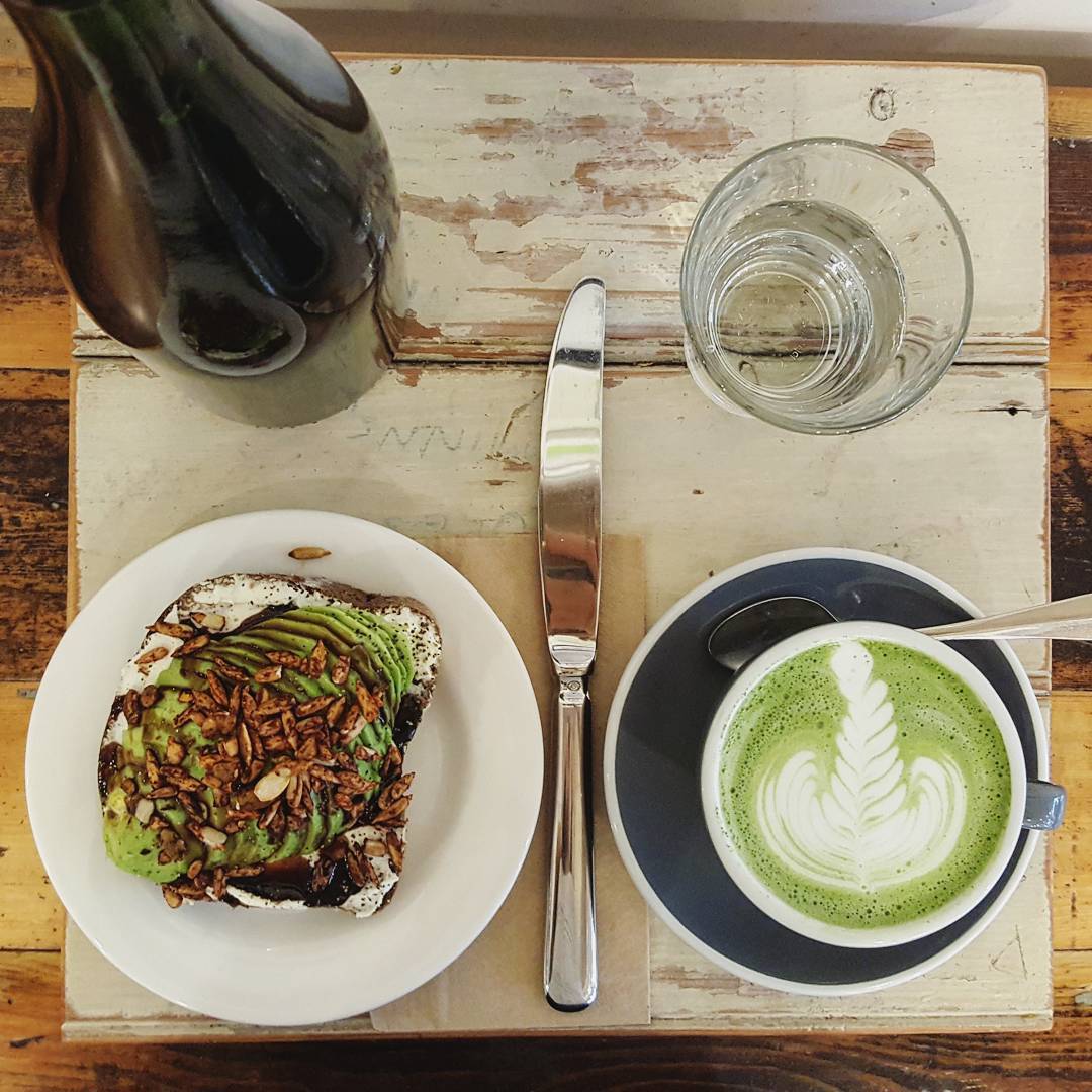Les meilleurs cafés de Londres - Timber Yard déjeuner