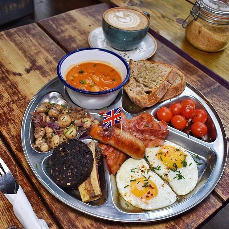 Les meilleurs cafés de Londres - blighty UK - English breakfast