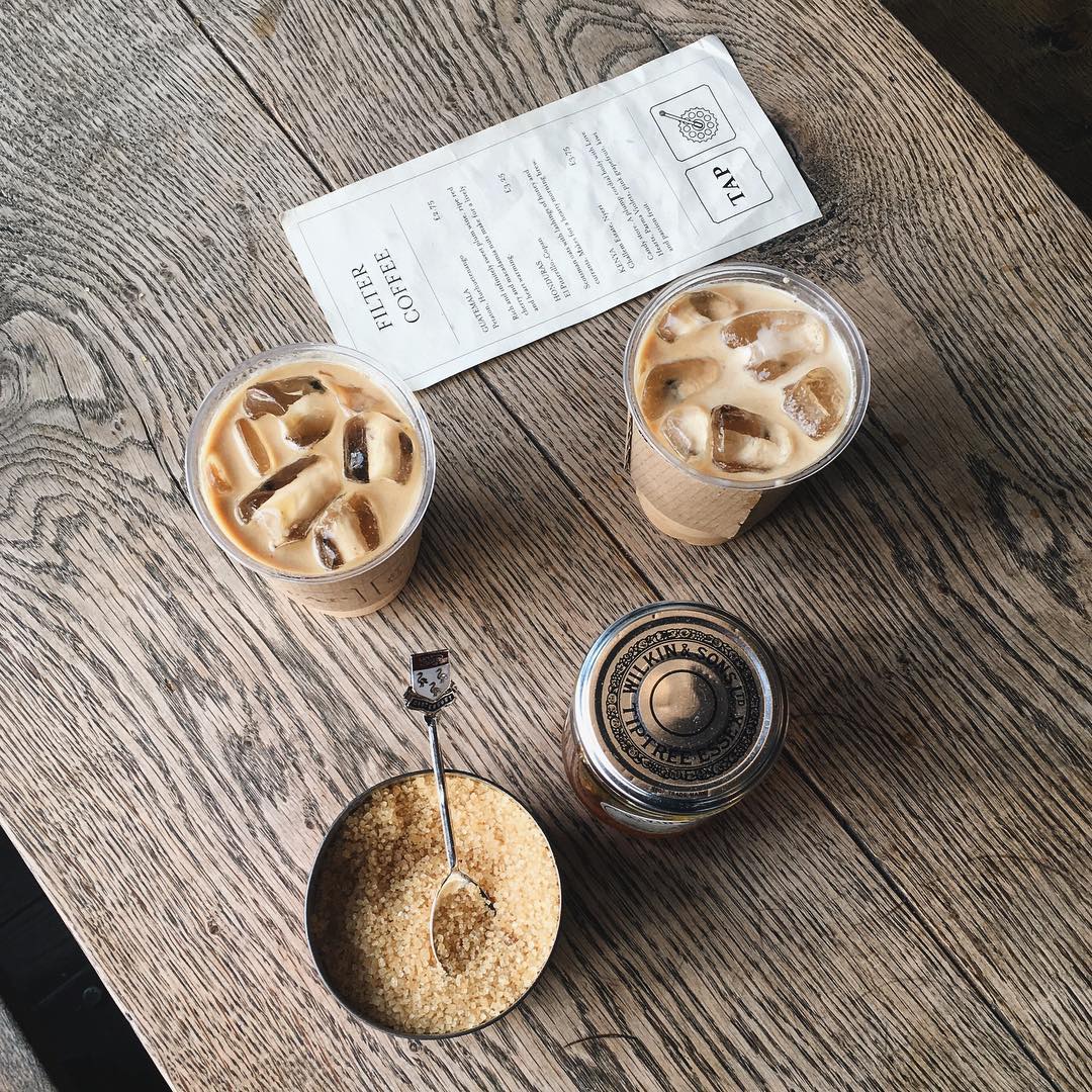 Les meilleurs cafés de Londres - Tapped And Packed no.114 - café glacé
