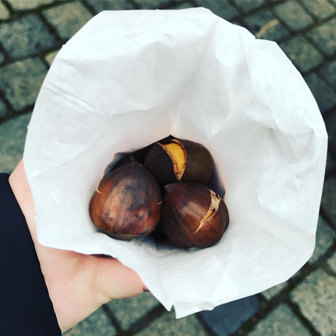 où passer Noël - marrons chauds