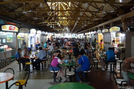 Maxwell Road Hawker Centre is one of the most well-known in Singapore