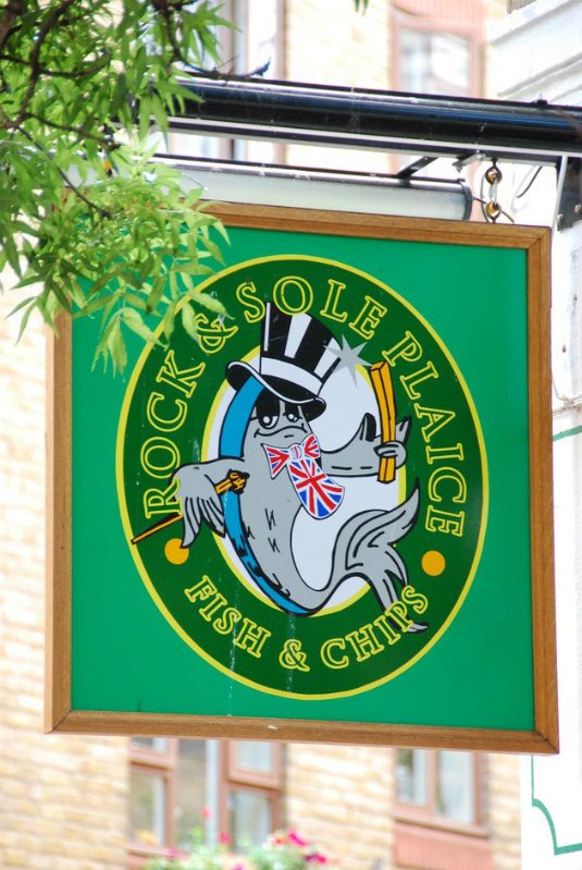 Rock and Sole Plaice, Covent Garden