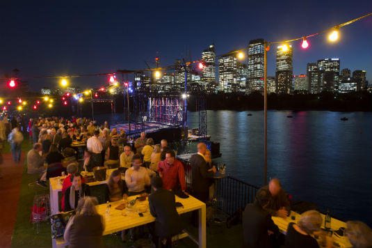 Waterside dining - SydCam