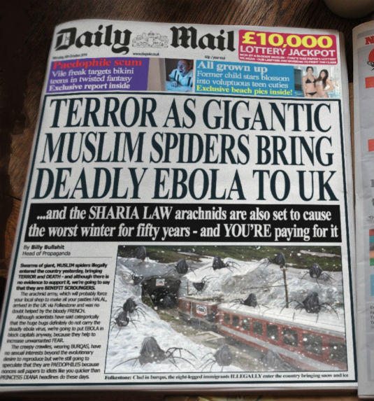 Travelling: Daily Fail