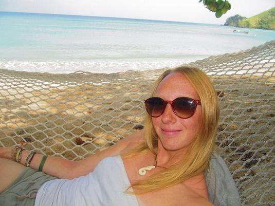 hammock on the beach