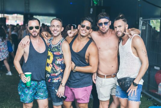 5 gay men