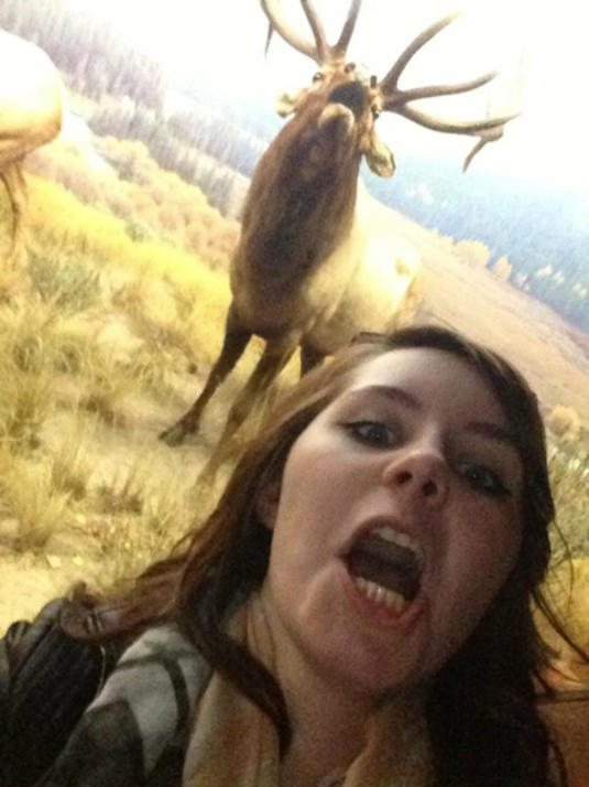 8_Girl with deer
