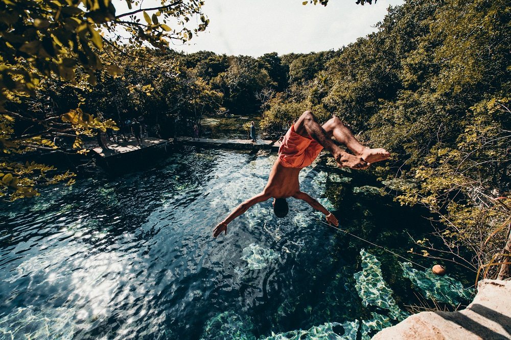 cenote mexico, momimfine