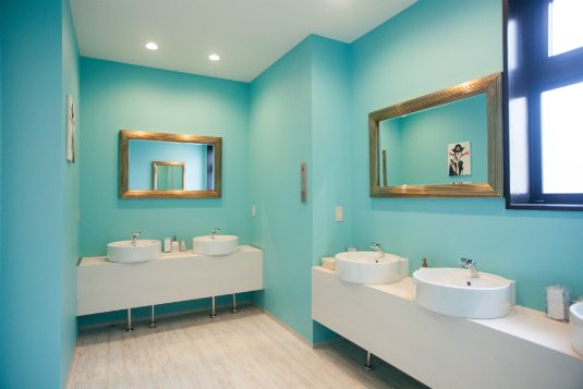 bathrooms