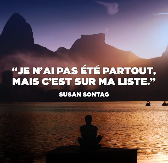 Je n'ai pas été partout