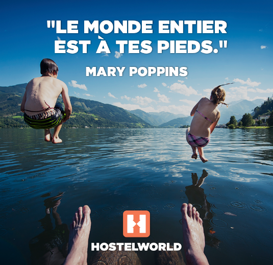 Le monde entier est à tes pieds