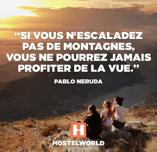 Si vous n'escaladez pas de montagnes