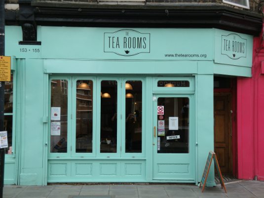 the tea rooms