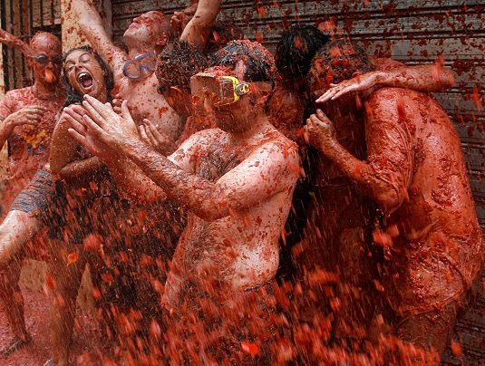Spanish things - la Tomatina