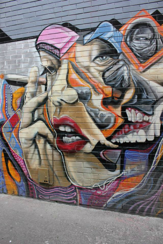 Arte de Rua Melbourne Austrália 01