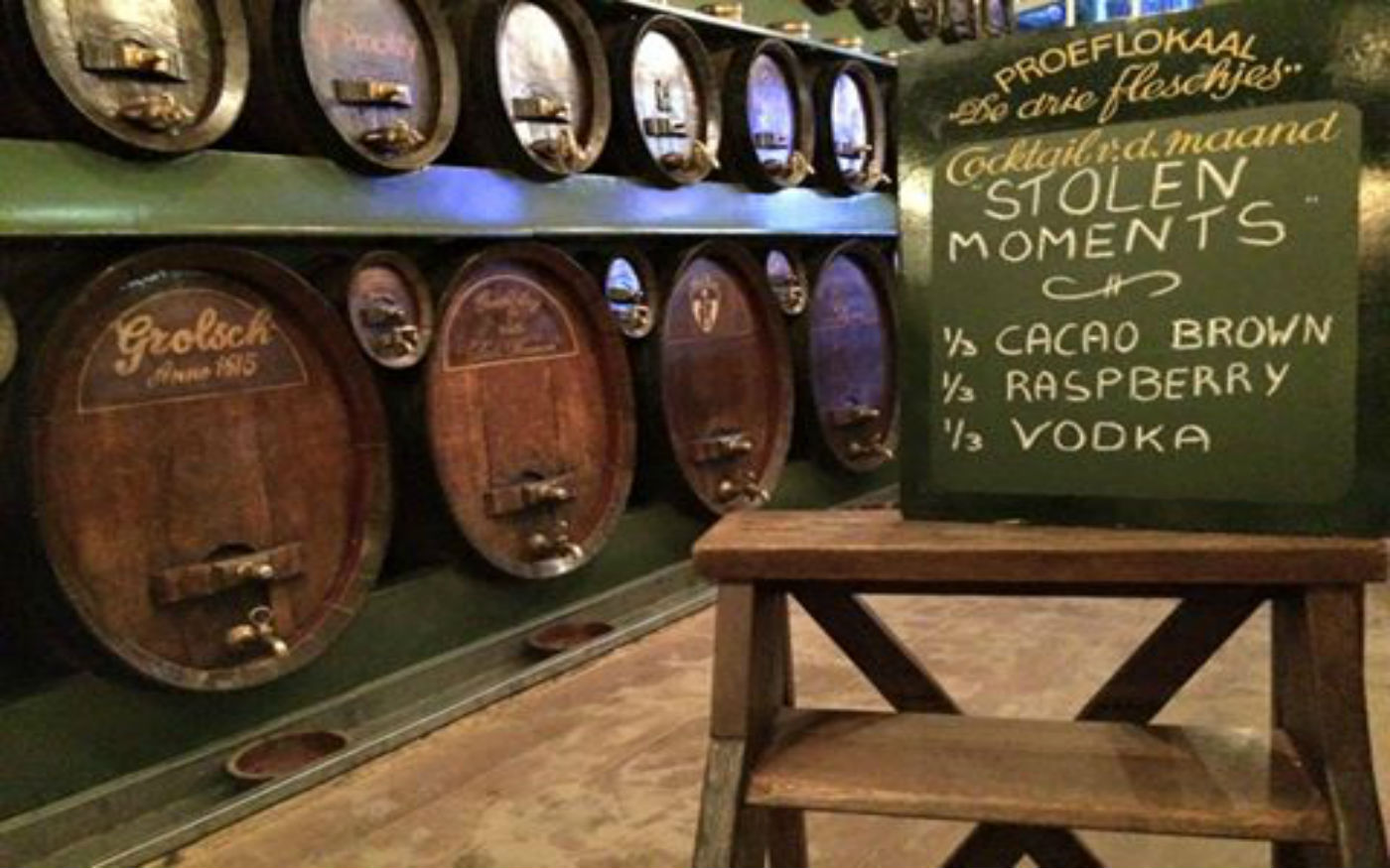 visiter amsterdam en 3 jours : café brun