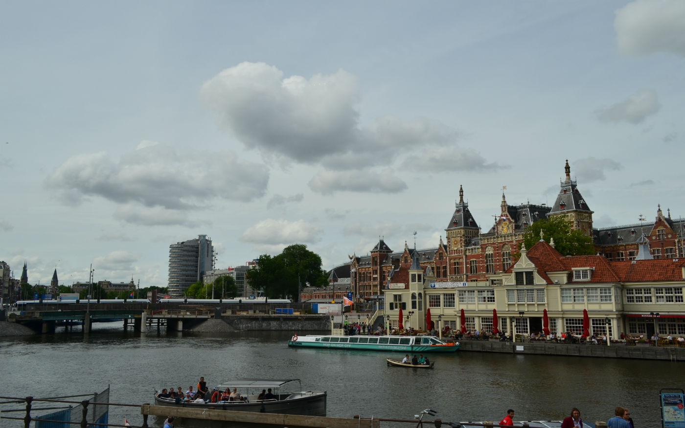 visiter amsterdam en 3 jours : en bateau