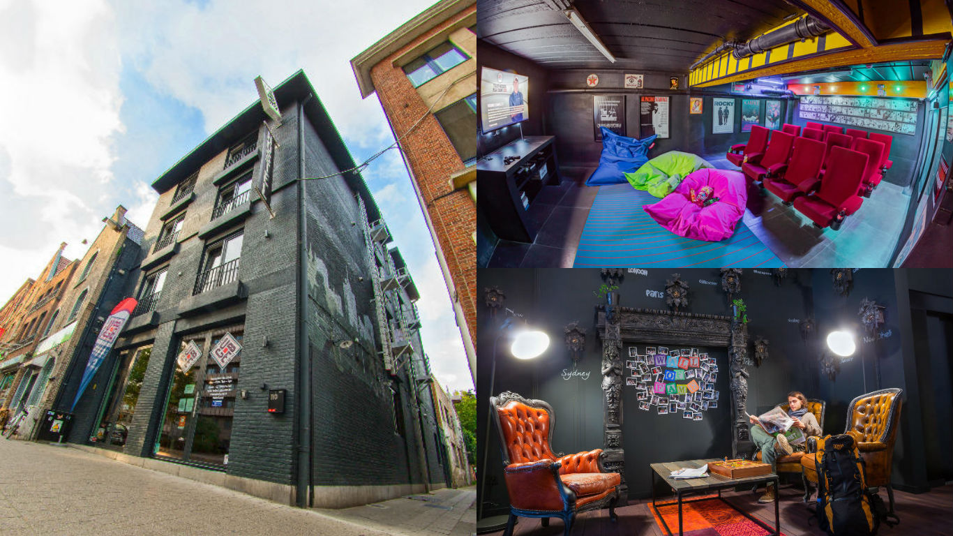 Cube, Hostel, Leuven, Bélgica, Boutique