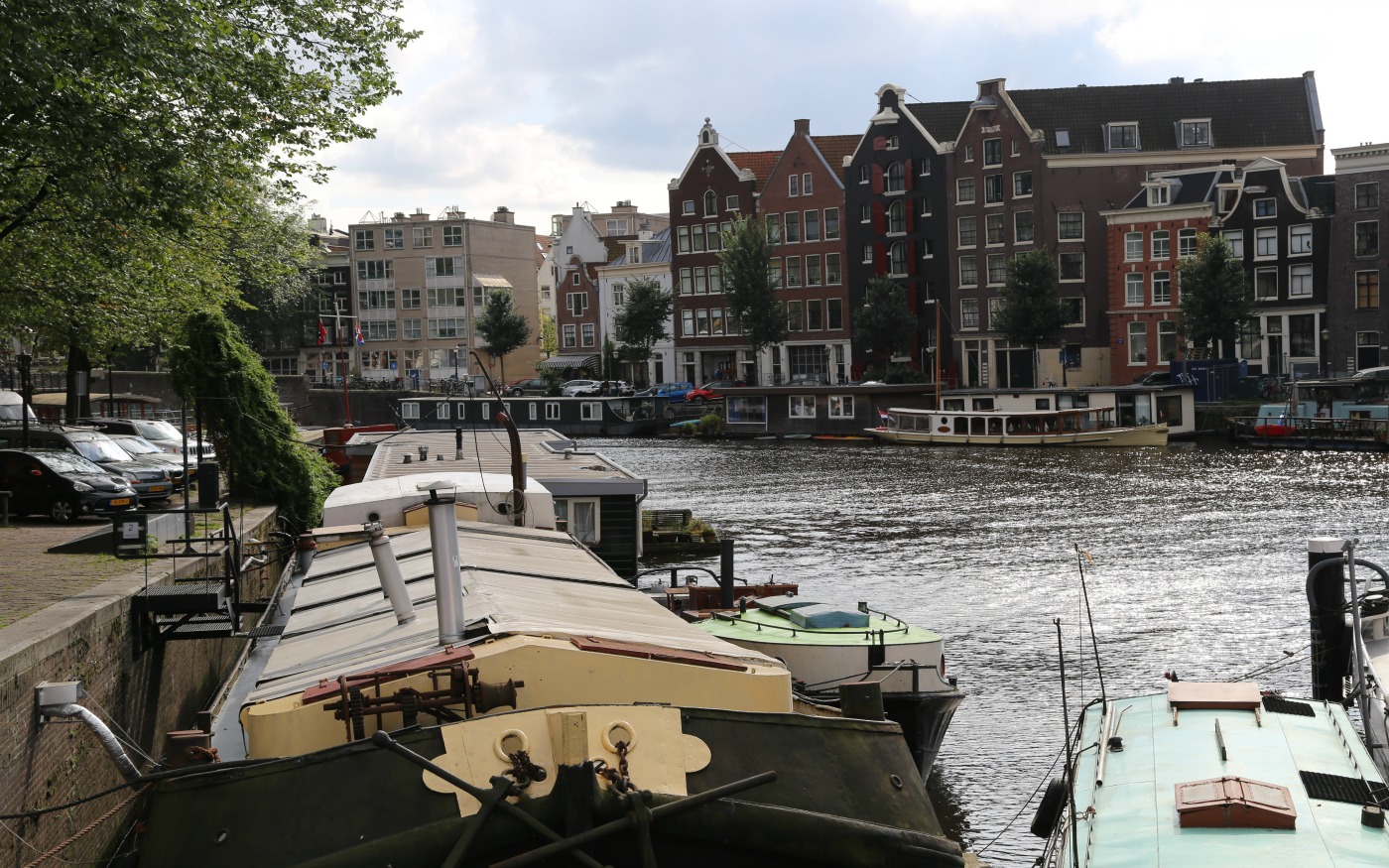 Canal en Ámsterdam