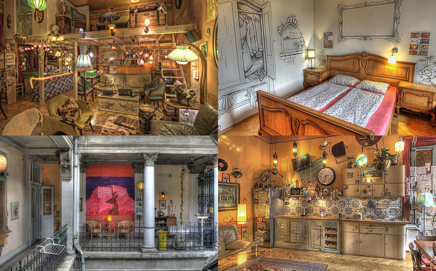 Lavender Circus, Hostel, Budapeste, Hungria, Boutique
