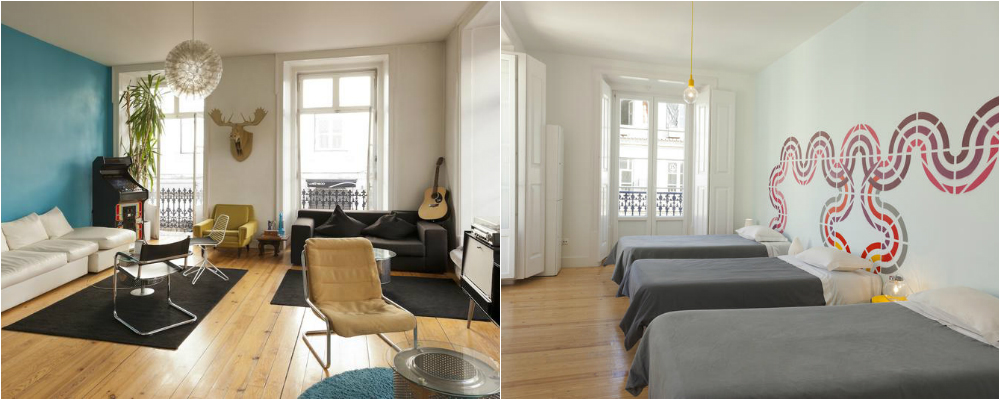 Lisbon Lounge Collage
