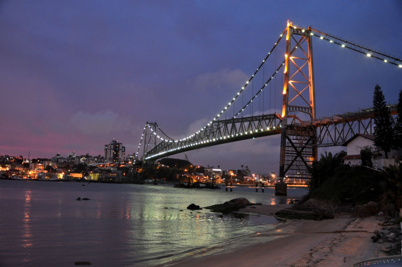 O que fazer em, Florianópolis, Ponte, hercilio luz