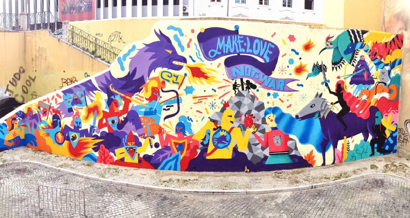 Arte urbano en Lisboa