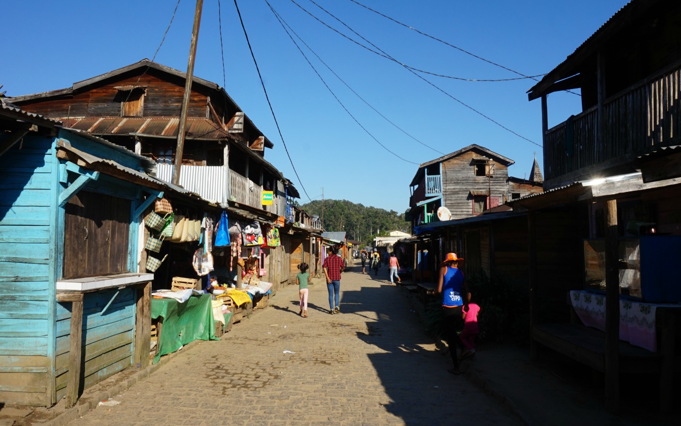 Poblado en Madagascar