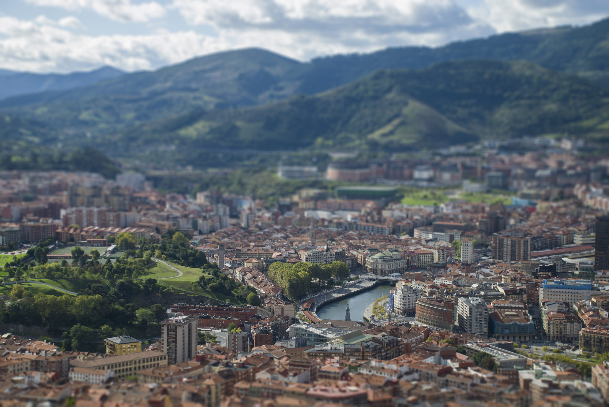 Mirador Artxanda en Bilbao