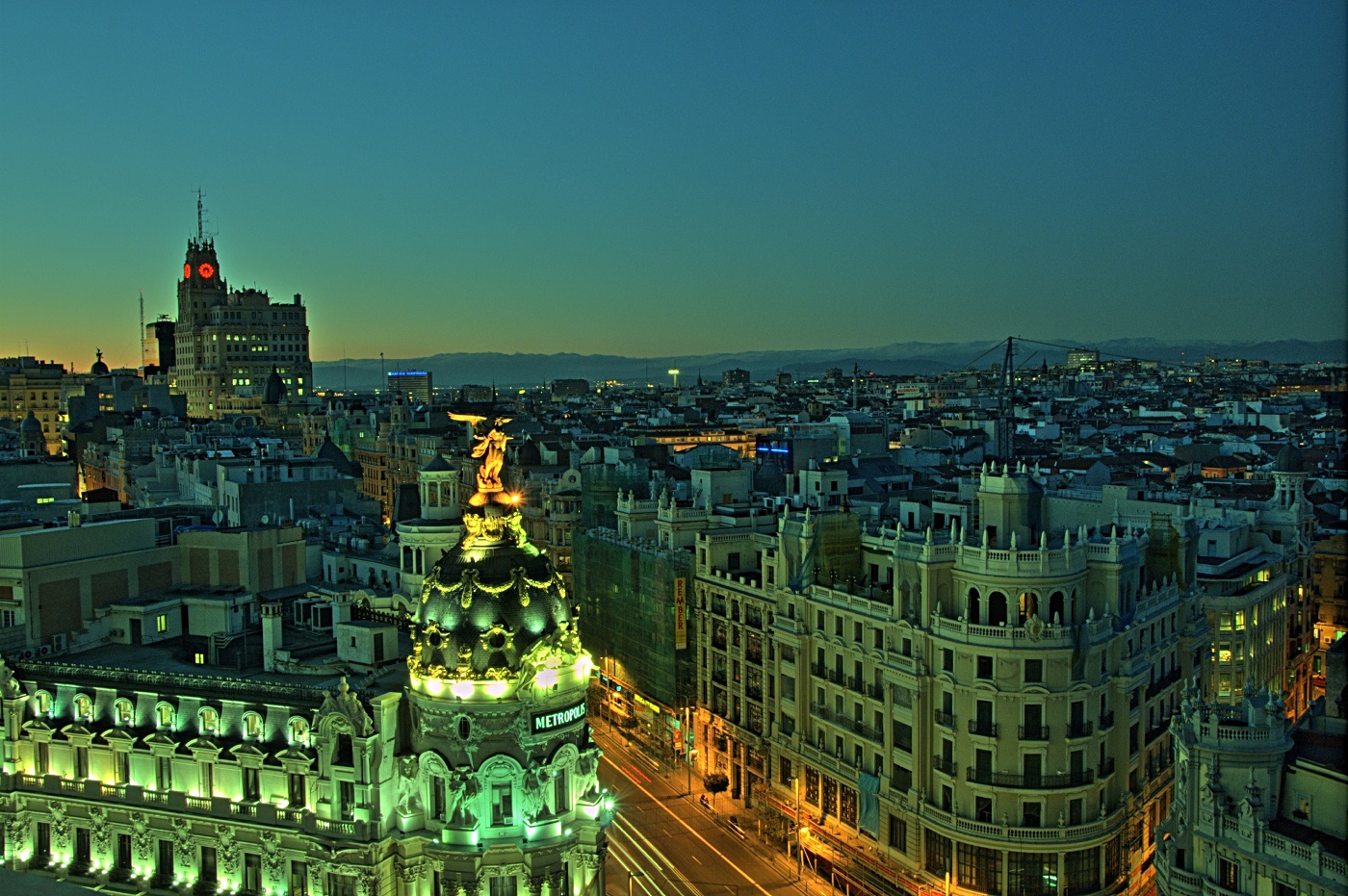visiter Madrid : Gran-via-madrid