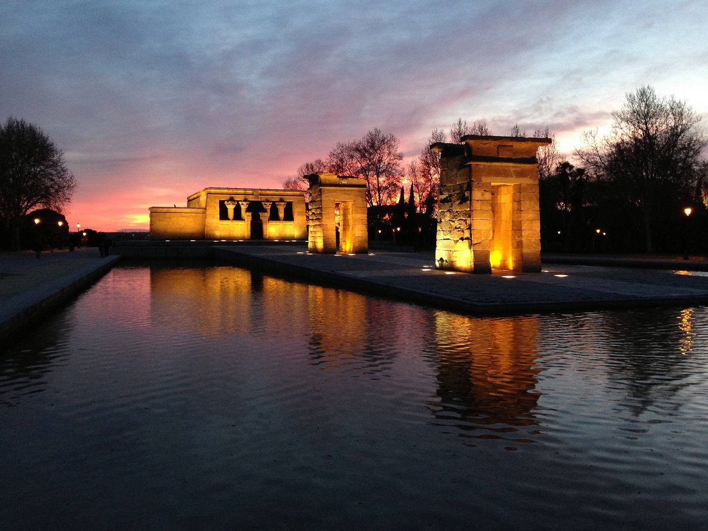 visiter Madrid : Templo-de-Debod-madrid