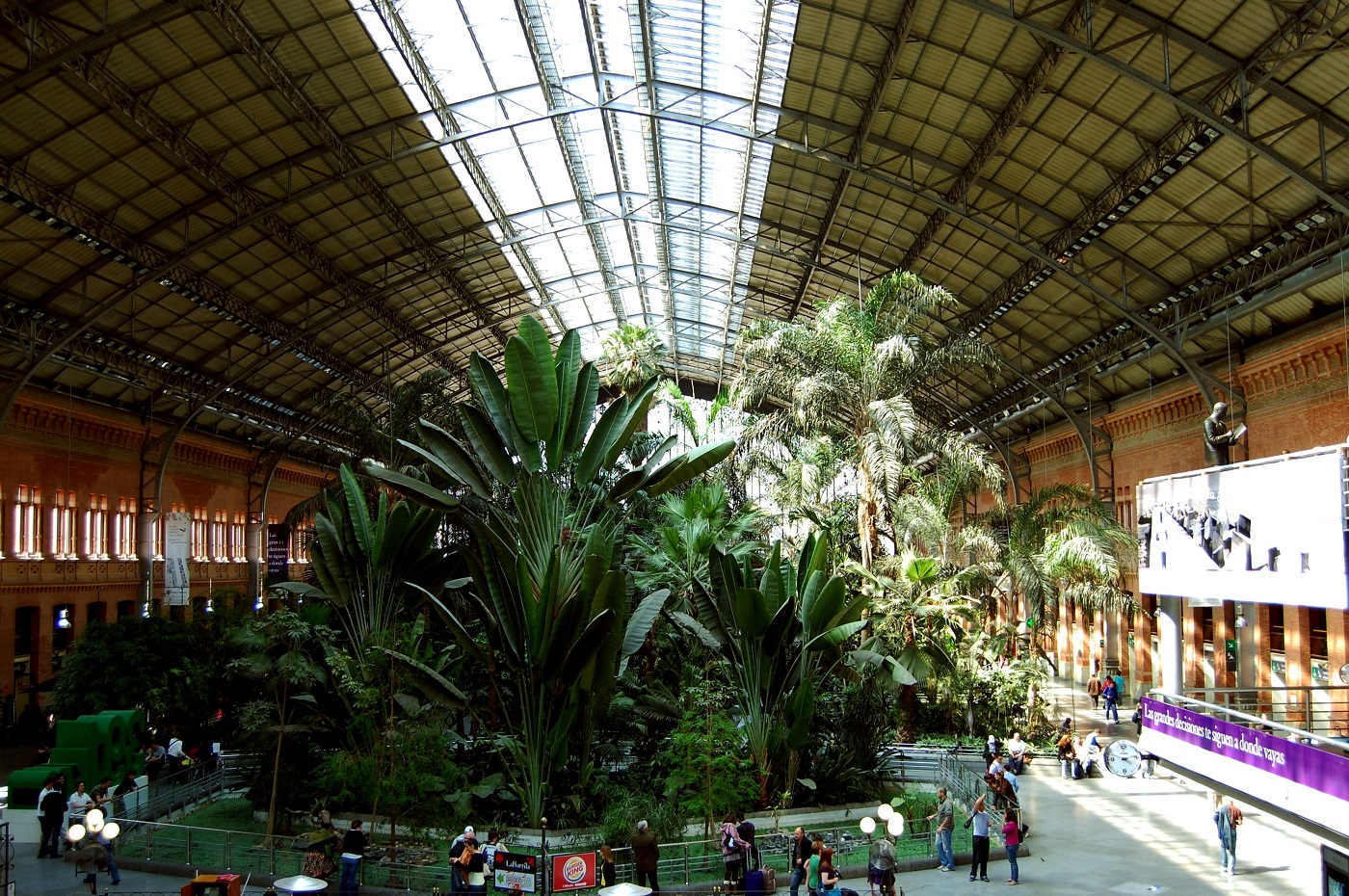 visiter Madrid : gare-atocha-madrid