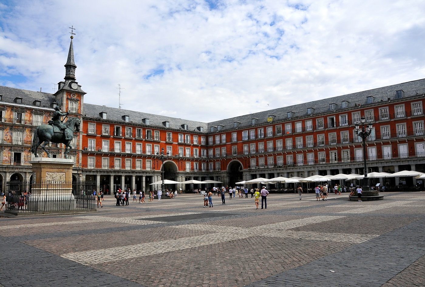 visiter Madrid : plaza-mayor-madrid