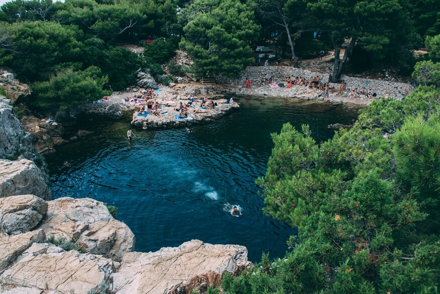 Things to Do in Dubrovnik - Relax on a nude beach on Lokrum Island (c) Lola Wright