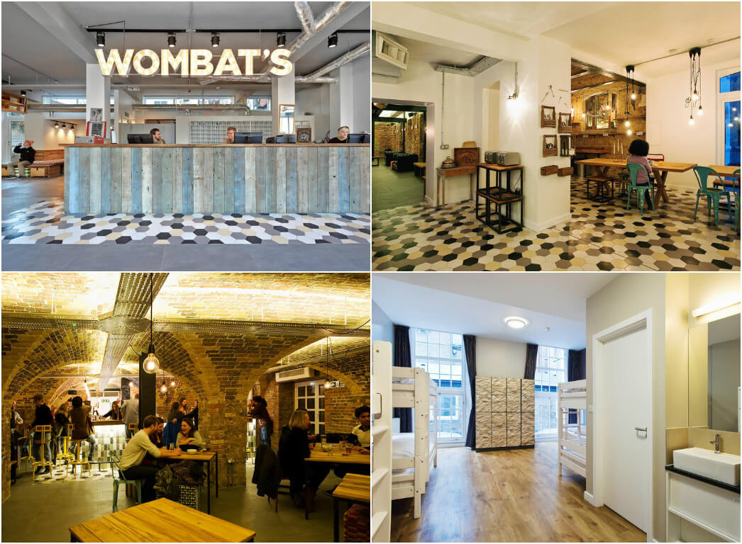 melhores hostels de londres-hostel-wombats-city-hostel