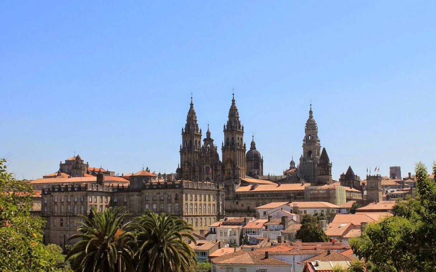 Llegar a Santiago de Compostela