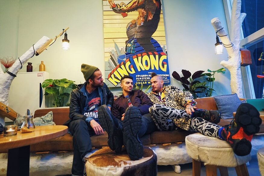 hostelling Joe Jonas at King Kong Hostel Rotterdam