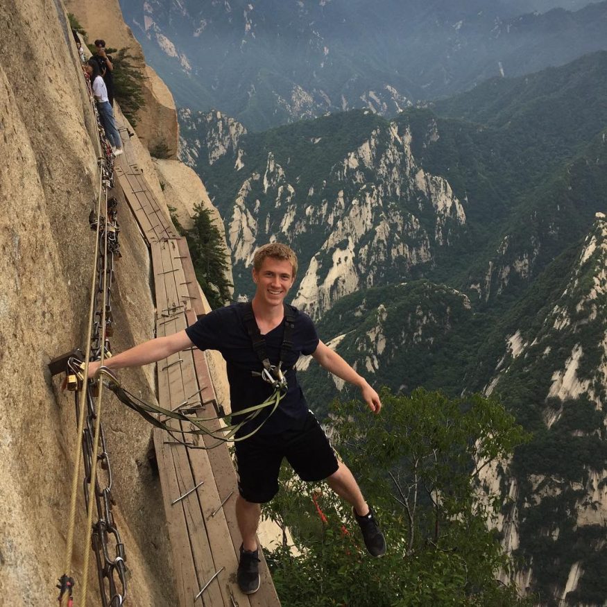 lugares para un selfie,Montaña Hua-Shan, China