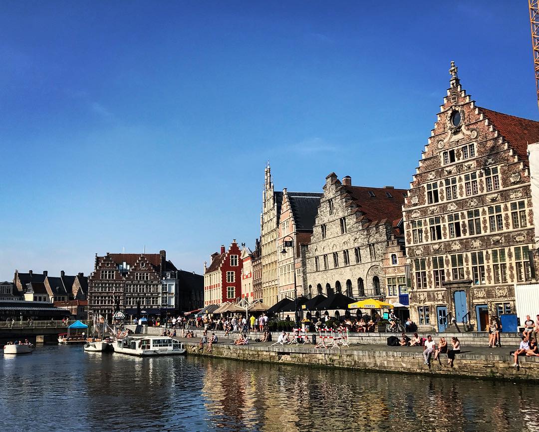 Gante, Interrail por Europa