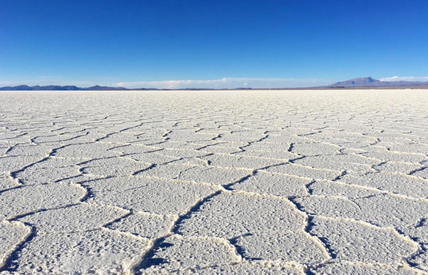 Salar d’Uyuni plaine
