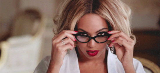 gif beyonce lunettes