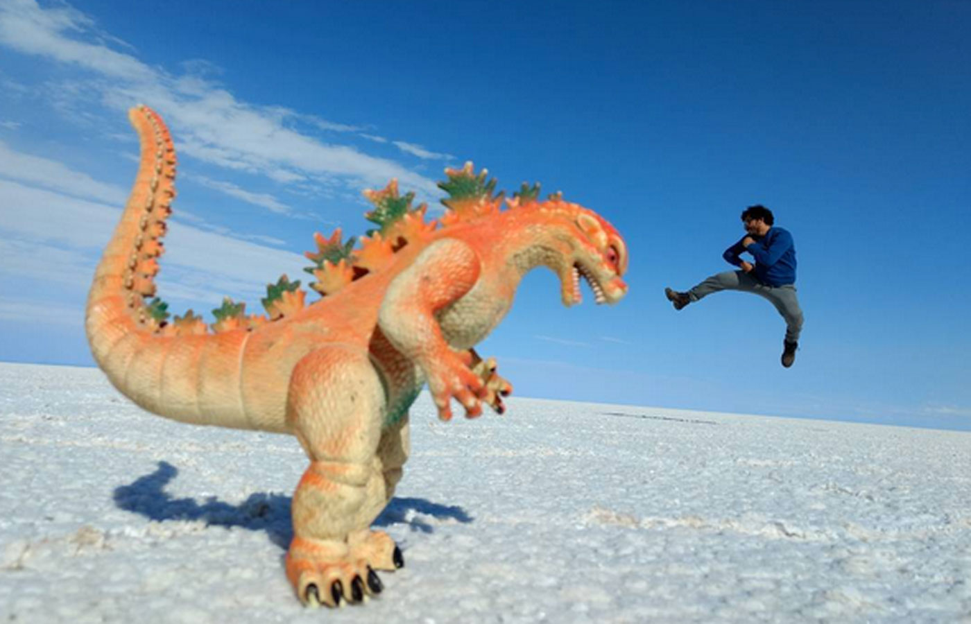 Salar d’Uyuni humour