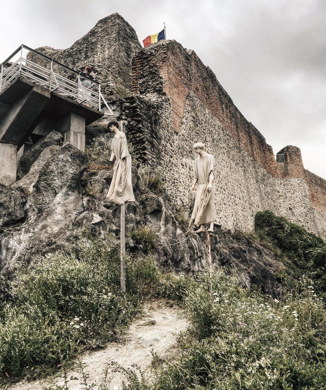 Lieux hantés chateau de poenari