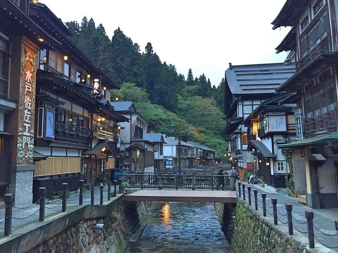 Visiter le Japon - Ginzan Onsen à Tohoku