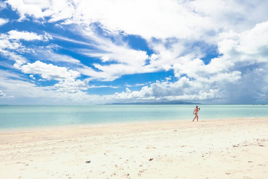 Visiter le Japon - plage d'Okinawa