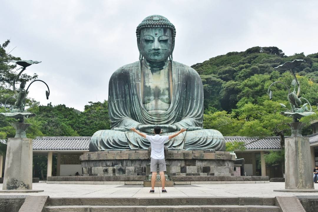 Visiter le Japon - temple bouddhiste Kotoku-in de Kamakura